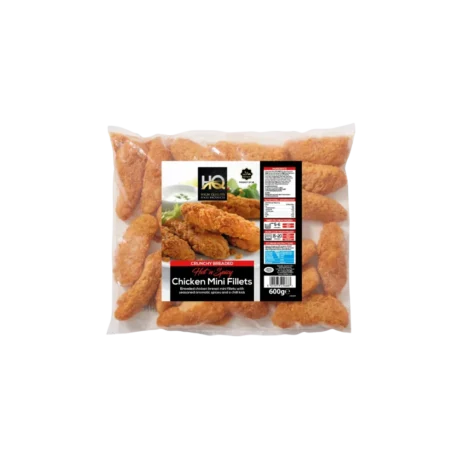 HQ Breaded Hot N Spicy Chicken Mini Fillets