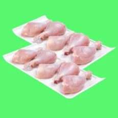 chicken drumsticks skin off