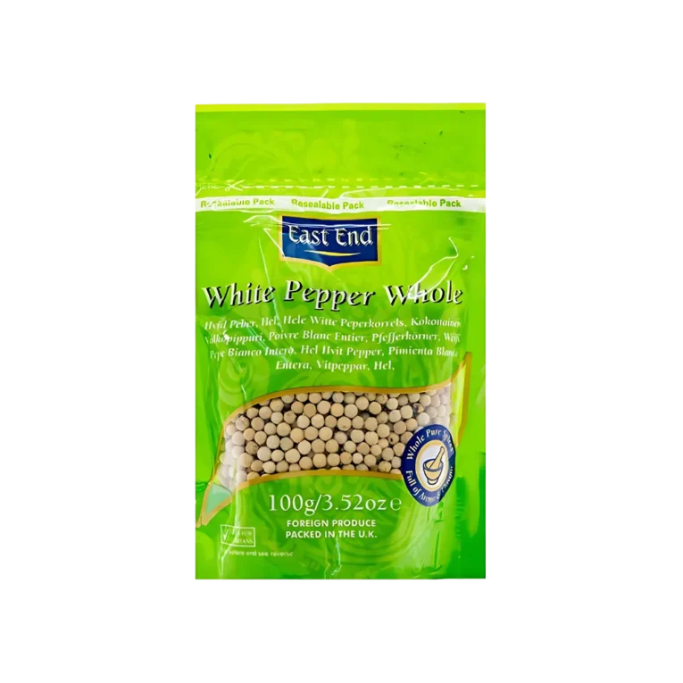 East End White Pepper Whole 100g