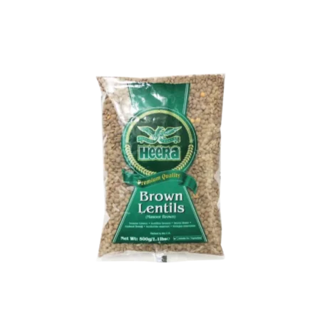 Heera Brown Lentils 500g